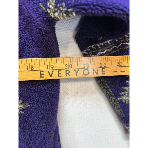 ALPS Finest Quality Apparel Womens Sherpa Fleece Jacket Size M Blue Purple - Picture 10 of 13